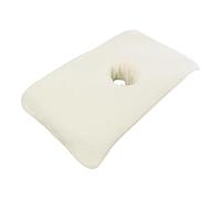 Qianly Drap de Massage, Serviette de Table de Massage, Housse Polaire avec Découpe pour Le Visage, Lavable, Douce pour La Peau et Résistante pour Les Salons, Beige
