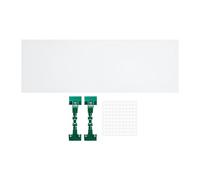 Qianly Écran En Argile pour Outil de Poterie, Protection Anti-roue En Céramique, Protection Robuste pour L'artisanat, Clips Verts