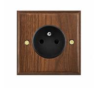 Qianly Enjoliveur Prise Murale Vintage | Plaque D'interrupteur Rétro, pr Chambre, Particuliers, Style B