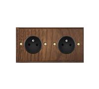 Qianly Enjoliveur Prise Murale Vintage | Plaque D'interrupteur Rétro, pr Chambre, Particuliers, Style C