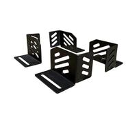 Qianly Ensemble de 4 Clips de Fixation D'angle pour Porte-bagages, Fabriqué En Matériau de Qualité Professionnelle, Facile à Assembler, Pièces de Rechang