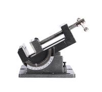 Qianly Étau Inclinable En Fonte Étau Orientable Stable Outillage pour Atelier, Modèle QKD75