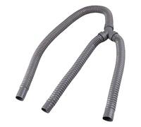 Qianly Évier Double à Trois Voies avec Bonde En Forme de P, Facile à Installer, Remplacement Flexible, Réparation