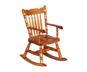 Qianly Fauteuil à Bascule D'extérieur Miniature à L'échelle 1:12, Chaise Haute, Mobilier Miniature pour Gare Ou Jardin Féerique.