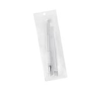 Qianly Feutre Marqueur pour La Peau, Crayon Marqueur pour Sourcils, Marqueur de Maquillage Professionnel, Encre pour Sourcils Imperméable, blanc