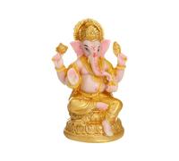 Qianly Figurine de Dieu éléphant, Statue de, Cadeau, Centre de Table, Sculpture de Bouddha, Ornement pour Bureau, Maison, Salon