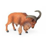 Qianly Figurines d'animaux Sauvages Réalistes Détails Fins Figurine d'animal Sauvage Réaliste Construction Solide Ensemble de Jouets Animaux pour Décoration, Mouflon De Barbarie