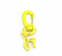 Qianly Fixation pour Flexible Basse Pression Conception à Clipser Simple Support de Détendeur Rotatif Démontage Rapide pour Plongeurs, Jaune, 10-10mm