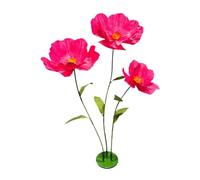 Qianly Fleurs Géantes Fleur de Mariage Décoration de Scène Arrangement sur Socle et Décoration Florale Facile à Installer et Légère Adapté pour Accueils de, Rose