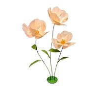 Qianly Fleurs Géantes Fleur de Mariage Décoration de Scène Arrangement sur Socle et Décoration Florale Facile à Installer et Légère Adapté pour Accueils de, Champagne