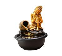Qianly Fontaine D'intérieur en Forme de Bouddha pour La Décoration Intérieure, c