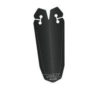Qianly Garde-Boue de Vélo Protection Anti-Boue Garde-Boue pour VTT Accessoire de Cyclisme Universel en Polypropylène Flexible Adapté pour Protéger de La Boue, Texture en Fibre de Carbone