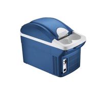 Qianly Glacière Thermoélectrique Compact Mini Frigo Voiture 12V Glacière Portable avec Porte-Gobelets pour Automobilistes, Voyageurs, Camping, Road Trip, pour Voiture