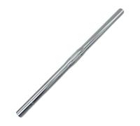 Qianly Guidon de Vélo Cintre Plat de Remplacement Barre de Vélo Pièce Détachée Accessoire pour VTT Construction Robuste pour Une Utilisation Adapté P, Argent 42cm
