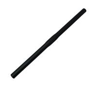 Qianly Guidon de Vélo Cintre Plat de Remplacement Barre de Vélo Pièce Détachée Accessoire pour VTT Construction Robuste pour Une Utilisation Adapté P, Noir Mat 41 Cm