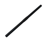 Qianly Guidon de Vélo Cintre Plat de Remplacement Barre de Vélo Pièce Détachée Accessoire pour VTT Construction Robuste pour Une Utilisation Adapté P, Noir Mat 48 Cm
