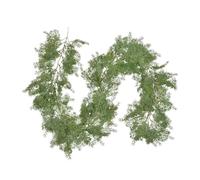 Qianly Guirlande de Noël, Guirlande de L'Avent Malléable, Décoration de Sapin, Décoration de Cheminée avec En Fil de Fer pour Une Fixation Sûre, pour, thuya