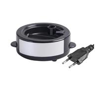 Qianly Hot Glue Melting Pot Électrique 40W Mini Casserole à Colle Fondante 25ml avec Base Antidérapante En Pp Adaptée Aux Stylistes Salons Loisirs Créatifs