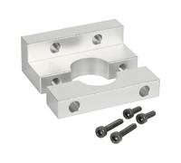 Qianly Hotend Bloc Fixe Support Extrudeur Pièces Support Métal Vis Facile à Installer Adapté à La Maintenance Imprimante 3D Accessoires Réparation, Argent