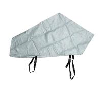 Qianly Housse de Timon de Remorque Imperméable Protection D'attelage de Remorque Anti-Pluie Protection Tête D'attelage pour Extérieur, Stationnement, 103x67x99x30cm