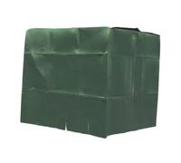 Qianly Housse Protection Portable pour réservoir d'eau 1000 L, imperméable et résistante à la poussière, idéale pour Les Jardins et Les Chantiers, Vert