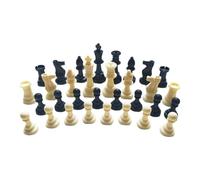Qianly Jeu D'échecs 32 Pièces, Pions, Figurine de 9,5 Cm (3,74 Pouces) pour Professionnels