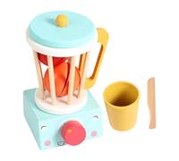 Qianly Jouet de Cuisine Set de Jeu D'Imitation avec Accessoires en Bois de Simulation Améliore Les Compétences Sociales Adapté comme Cadeau Pou, Presse-Agrumes