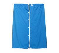 Qianly Jupe Incontinence Adulte Jupe Matelas Réutilisable Lavable Tapis Imperméable Polyester Léger Respirant Convient à l'Accompagnement des Personnes, Bleu Xxl