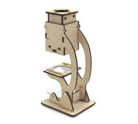 Qianly Kit de à Monter Soi-même pour Enfants, Jouet Scientifique éducatif, Cadeau D'anniversaire Créatif, Matériel Pédagogique En Bois, Activi