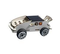 Qianly Kit de Construction de Voiture Solaire à Monter Soi-même, Jouet éducatif pour Le Développement Du Cerveau à L'école.