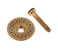 Qianly Kit de Vis pour Capuchon de Guidon de Vélo en Titane Risk, Voie Doré-laiteuse, 31.8mm