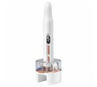 Qianly Kit Manucure Pédicure Électrique sans Fil Ponceuse à Ongles Électrique Faible Bruit Machine Manucure pour Débutants , Blanc