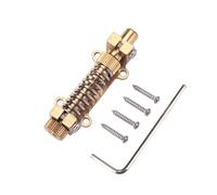 Qianly Kit Stabilisation Vibrato En Laiton Stabilisateur Vibrato Réglable Ajusteur d’armement Chevalet pour Guitaristes, Électrique
