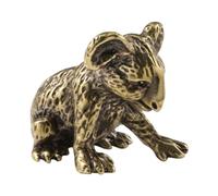 Qianly Koala Sculpture Teapet Mini Statue Home Decor Feng Shui Ornement Figures d'animaux pour Le Salon de Cabinet de Bureau Home