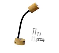 Qianly Lampe de Lecture LED pour Camping-Car, Lampe de Chevet 12-24V, en Aluminium, Lampe Murale Intérieure à Intensité Variable pour Bateau, Camping-Car, Ya, Longue Noire