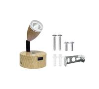 Qianly Lampe de Lecture LED pour Camping-Car, Lampe de Chevet 12-24V, en Aluminium, Lampe Murale Intérieure à Intensité Variable pour Bateau, Camping-Car, Ya, Court Noir