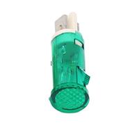 Qianly Lampe Témoin 14A 220V Témoin avec Boîtier PP Robuste et Deux Broches En Cuivre pour Appareils électroménagers, Générateurs, Etc, Vert