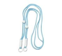 Qianly Lanière de Téléphone Bandoulière, Dragonne Ajustable, Sangle D'épaule élastique, Cordon Universel pour Téléphone Portable, Corde Tressée Anti-, Bleu