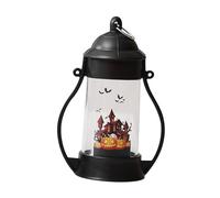 Qianly Lanterne Électronique Halloween Décoration pour Enfants Fête Salon Chambre Hantée et Événements, Citrouille