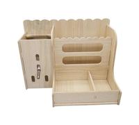 Qianly Lapins mangeur de Foin de Foin Petit Animal Herbe Habbits Rabbits Dispensateur de Nourriture pour Petits Animaux de Compagnie, sans Bouilloire