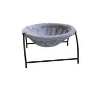 Qianly Lit avec Support en Métal Suspendu Hamac Surélevé Couchage pour Chambre, Color to 1, Lit pour Chat D Hiver