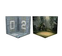 Qianly Lot de 2 Décors de Fond à L'échelle 1/12 pour Diorama