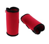 Qianly Lot de 2 Orthèses de Protection pour Pattes d'animaux de Compagnie, Genouillères Solides pour Chien après Une Blessure Chirurgicale, Rouge, M