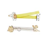 Qianly Lot de 2 Planches D'activités Sensorielles En Bois, Accessoires éducatifs à Monter Soi-même pour Développer La Motricité Fine et La Dextérité Manu, Chien et chat