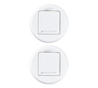 Qianly Lot de 2 Poignées de Verrouillage pour Fenêtre Coulissante, Butée de Fenêtre pour Placard, Armoire, Couvercle de Toilette