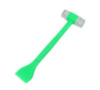 Qianly Maillet Caoutchouc Marteau Double Tête Bloc Taper Outil Assemblage Conversion Prise Main Convient Pose Carrelage Montage Parquet Installation, 2 Pouces 1