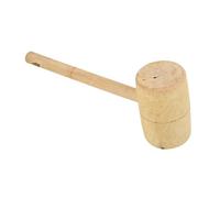 Qianly Maillet En Bois, Outil de Menuisier, Artisanat, Bricolage, Prise En Main Confortable, Portable, Ergonomique, pour Le Travail Du Cuir, Traitement, 8.5 Cm