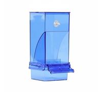 Qianly Mangeoire pour Oiseaux Automatique Distributeur Récipient Abreuvoir Alimentation Stable sans Déranger l'Oiseau Réservoir Transparent Matériau PP, Fixation Vis Nourrisseur A
