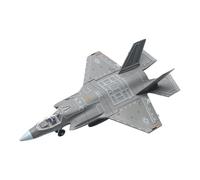 Qianly Maquette d'avion de Chasse à L'échelle 1/72, Collection pour Développer La Motricité Fine, Bloc de Construction Souvenir, Jeu éducatif pour Ch, F35