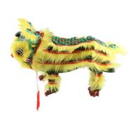 Qianly Marionnette à Ficelles et Tige pour Les Célébrations Du Nouvel An Chinois, Vert Jaune